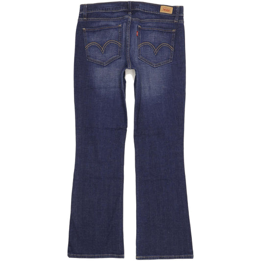 Levi's 524 Women Blue Bootcut Slim Stretch Jeans W32 L31