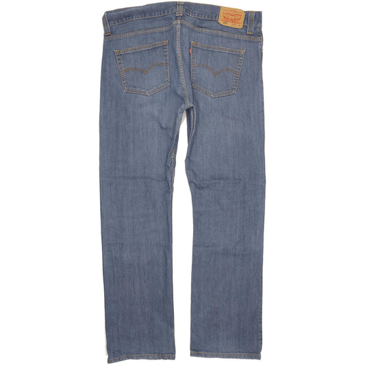 Levi's 506 Men Blue Straight Regular Stretch Jeans W40 L33 (106186)