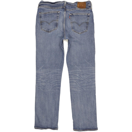 Levi's 514 Men Blue Straight Slim Stretch Jeans W34 L31 (106187)