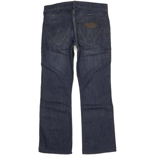 Wrangler Miles Men Blue Bootcut Slim Jeans W32 L31 (106203)
