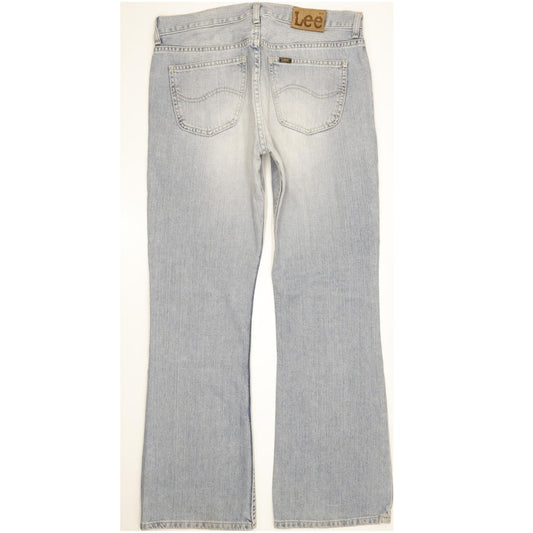 Lee Denver Men Blue Bootcut Regular Jeans W34 L32 (106222)