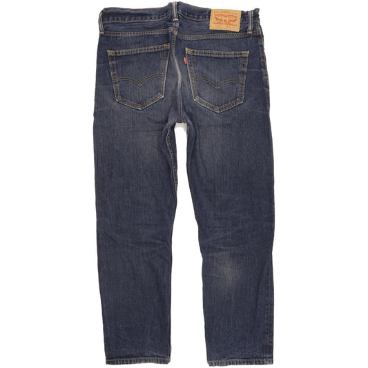 Levi's 508 Men Blue Straight Regular Jeans W34 L28 (106241)