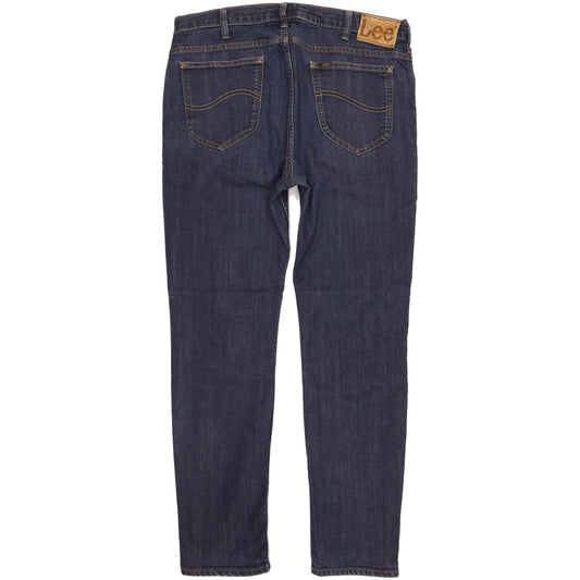 Lee Men Blue Tapered Slim Stretch Jeans W34 L30 (106246)