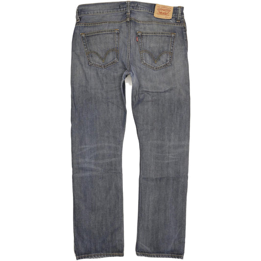 Levi's 506 Men Blue Straight Regular Jeans W38 L34 (106252)