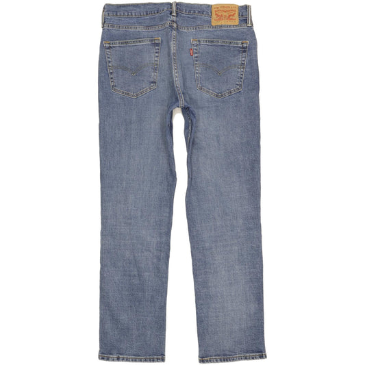 Levi's 514 Men Blue Straight Regular Stretch Jeans W34 L31 (106258)