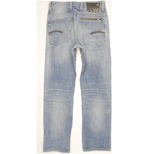 G-Star Attacc Men Blue Straight Regular Jeans W30 L30