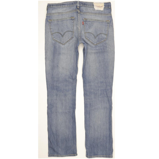 Levi's 511 Men Blue Straight Slim Stretch Jeans W32 L31