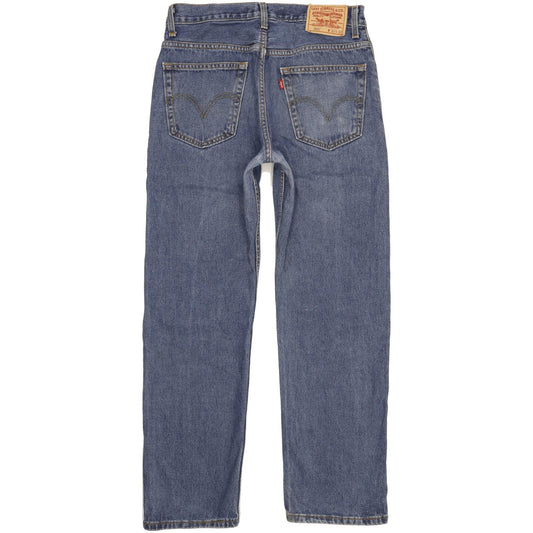 Levi's 505 Men Blue Straight Regular Jeans W32 L31