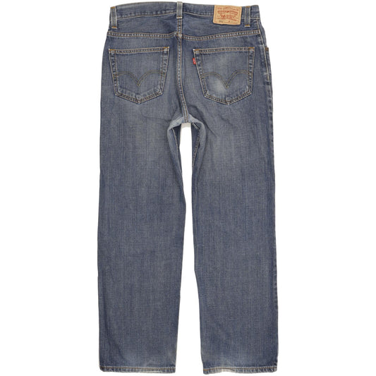 Levi's 559 Men Blue Straight Relaxed Jeans W34 L31