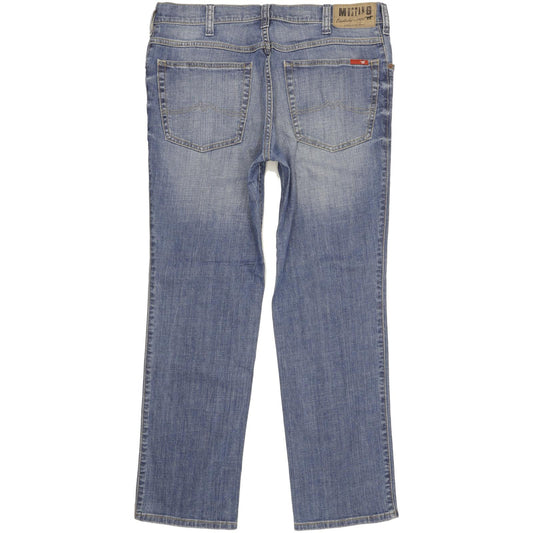 Mustang Tramper Men Blue Straight Regular Jeans W36 L31