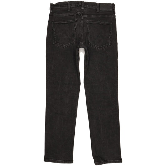 Wrangler Arizona Men Black Straight Regular Stretch Jeans W32 L30