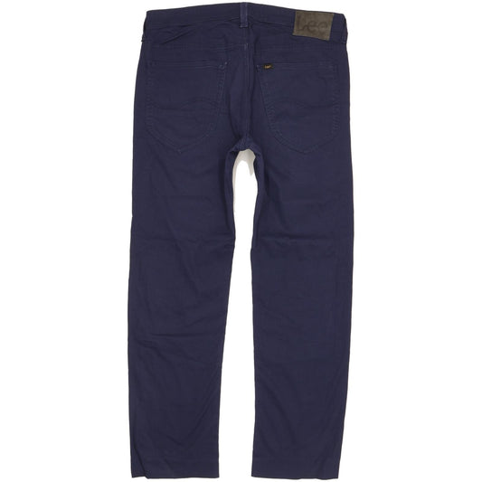 Lee Daren Men Navy Straight Slim Stretch Jeans W31 L28