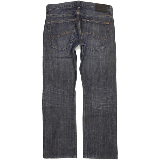 Lee Flint Men Blue Straight Regular Jeans W33 L31