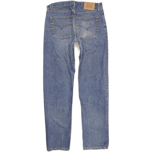 Levi's 521 Men Blue Straight Regular Jeans W34 L34