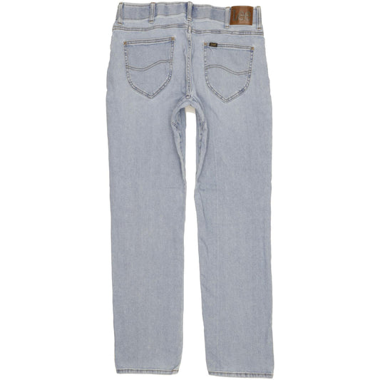 Lee Men Blue Tapered Regular Jeans W32 L33