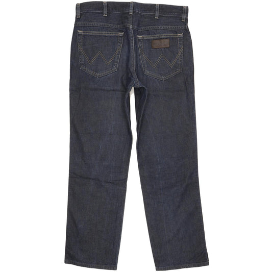 Wrangler Texas Men Navy Straight Regular Jeans W34 L29