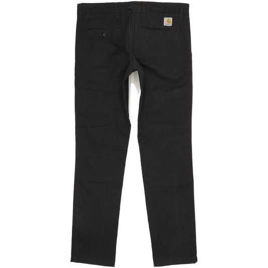 Carhartt Sid Men Black Straight Regular Jeans W32 L31