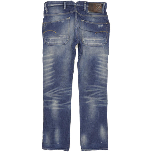 G-Star Re State Men Blue Tapered Slim Chino Jeans W32 L32