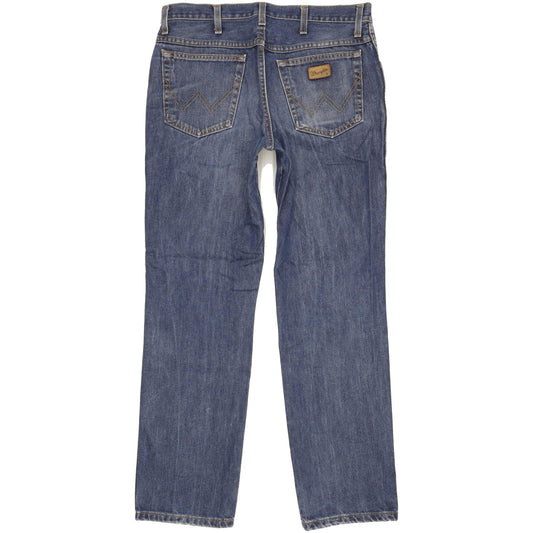 Wrangler Texas Men Blue Straight Regular Jeans W34 L32
