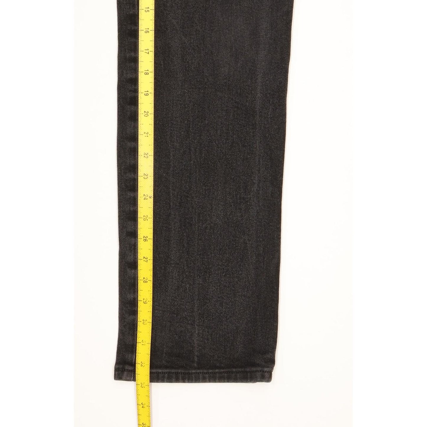 Wrangler Texas Men Black Straight Regular Stretch Jeans W36 L33