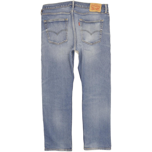 Levi's 513 Men Blue Straight Slim Stretch Jeans W36 L29