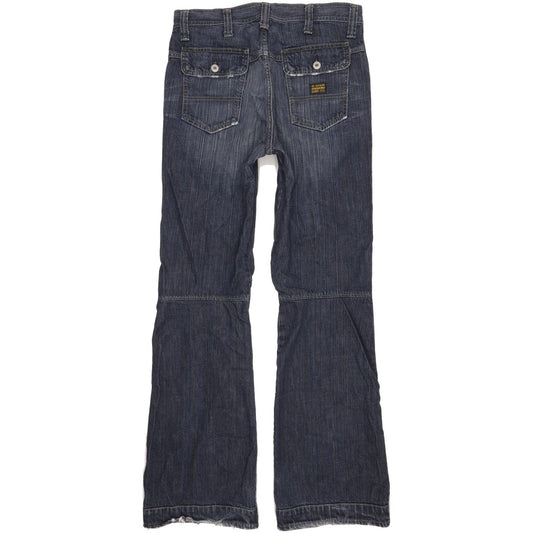 G-Star Comwood Men Blue Bootcut Regular Jeans W33 L34