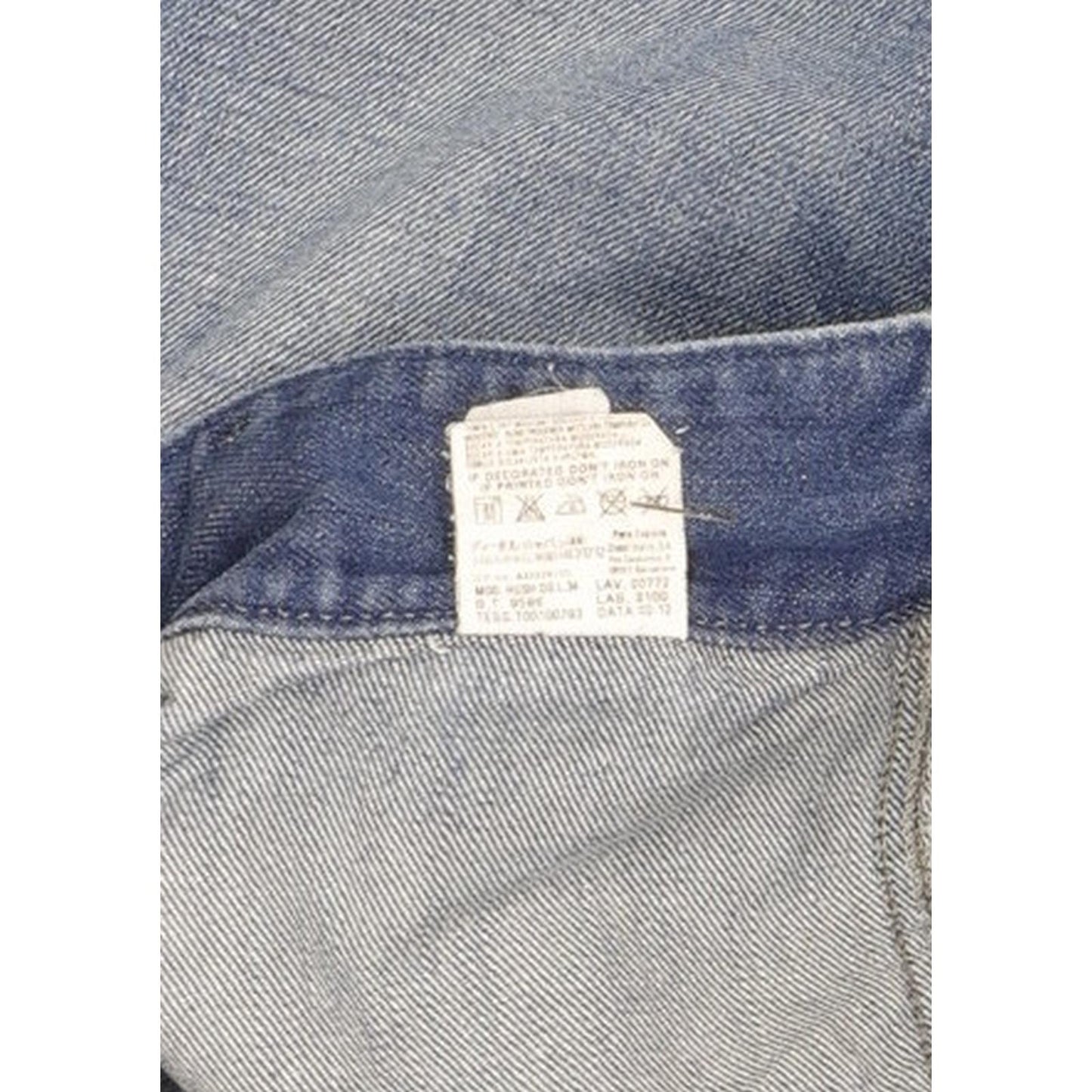 Diesel Hush Women Blue Bootcut Slim Jeans W30 L34