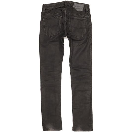 Diesel Thavar Men Black Skinny Slim Stretch Jeans W30 L32