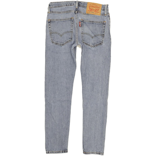 Levi's 512 Lo-Ball Men Blue Tapered Slim Stretch Jeans W32 L29