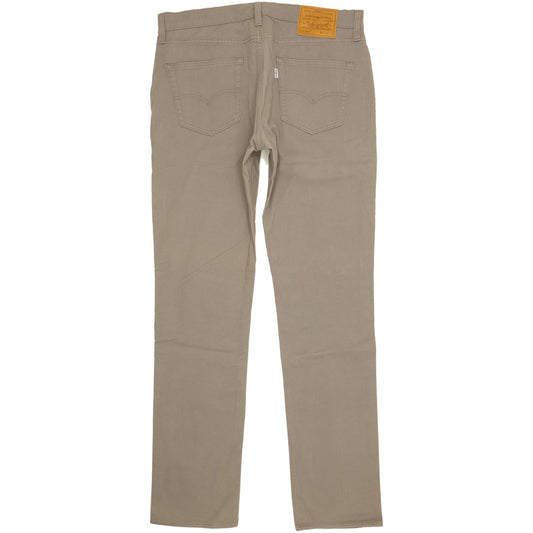 Levi's 511 Men Grey Straight Slim Stretch Jeans W34 L34