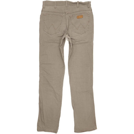 Wrangler Texas Men Grey Straight Regular Stretch Jeans W34 L34