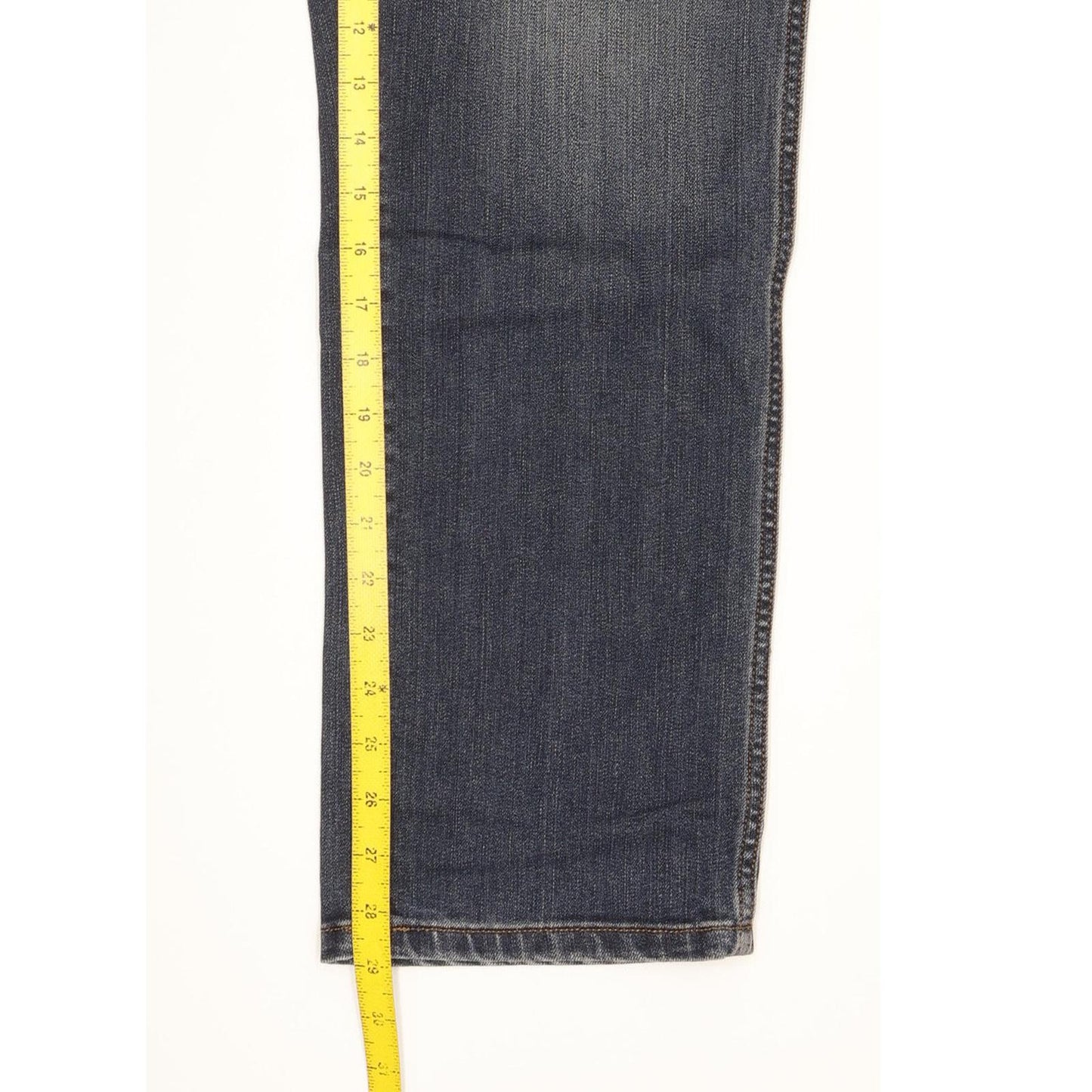 Wrangler Texas Men Blue Straight Regular Stretch Jeans W34 L29