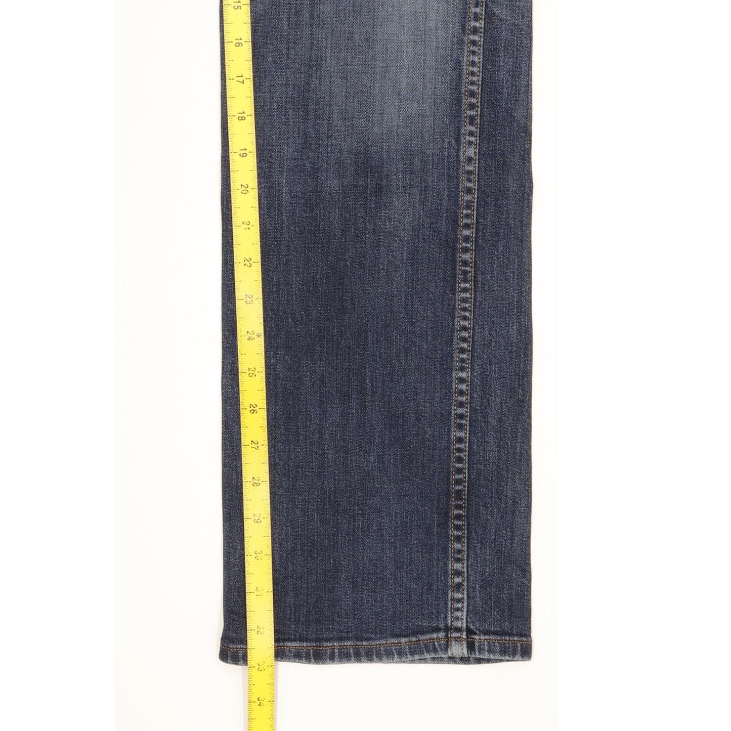 Wrangler Ace Men Blue Straight Regular Stretch Jeans W34 L33