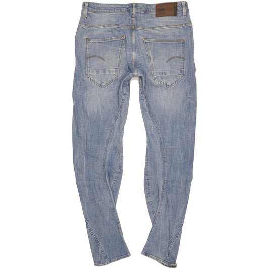 G-Star Arc 3D Men Blue Tapered Slim Stretch Jeans W34 L36