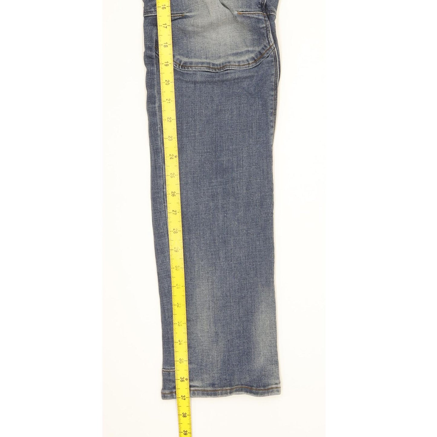 G-Star 5620 3D Men Blue Straight Slim Stretch Jeans W34 L37