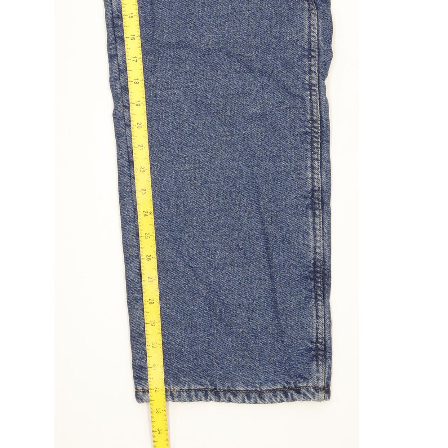 Wrangler Fleece Lined Men Blue Straight Regular Jeans W40 L33