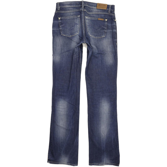 Mustang Sissy 520 Women Blue Bootcut Regular Stretch Jeans W32 L36