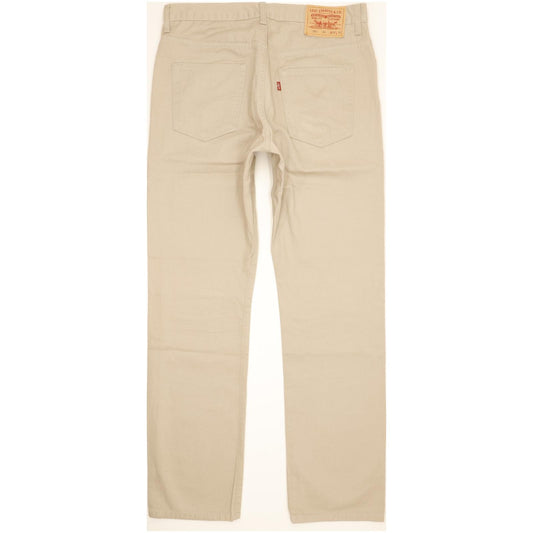 Levi's 581 Men Beige Straight Regular Jeans W32 L32