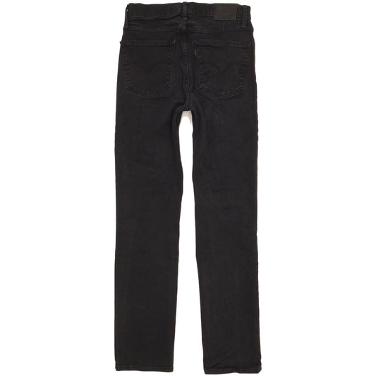 Levi's 724 Women Black Straight Slim Stretch Jeans W27 L28