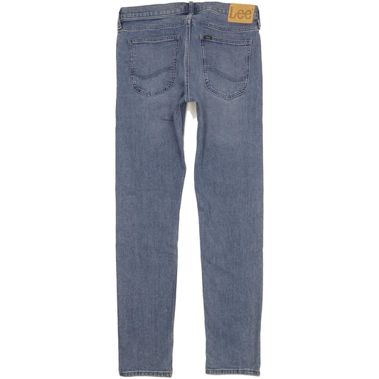 Lee Luke Men Blue Skinny Slim Stretch Jeans W33 L34