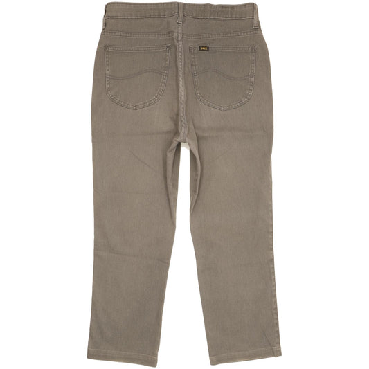 Lee Dallas Men Grey Straight Regular Stretch Jeans W34 L24