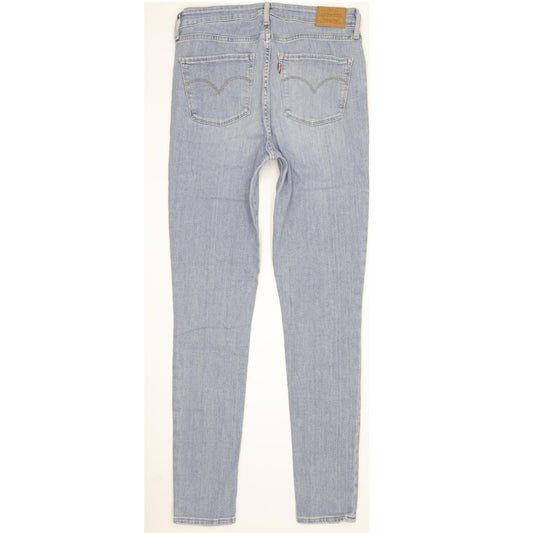 Levi's 721 Blue Skinny Slim Stretch Jeans High Waisted W31 L32