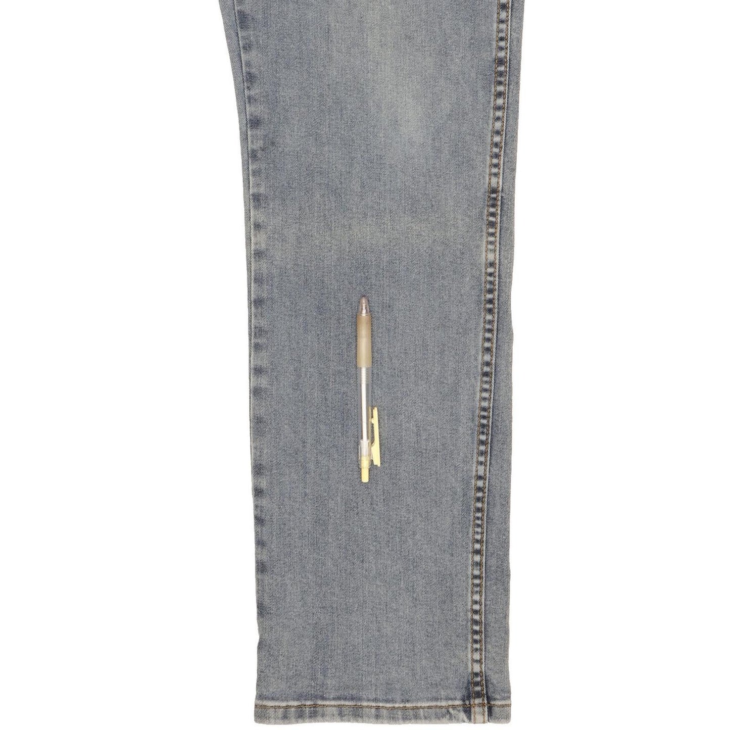 Wrangler Texas Men Blue Straight Regular Stretch Jeans W34 L32