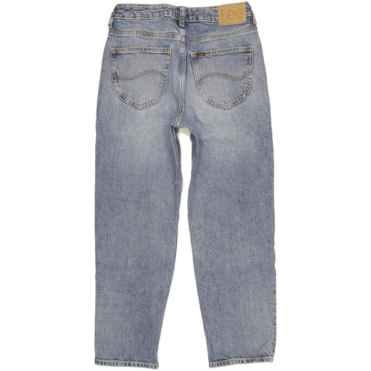 Lee Carol Blue Straight Regular Jeans High Waisted W28 L26