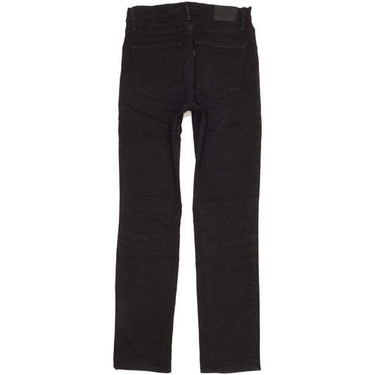 Levi's 724 Women Black Straight Slim Stretch Jeans W27 L29