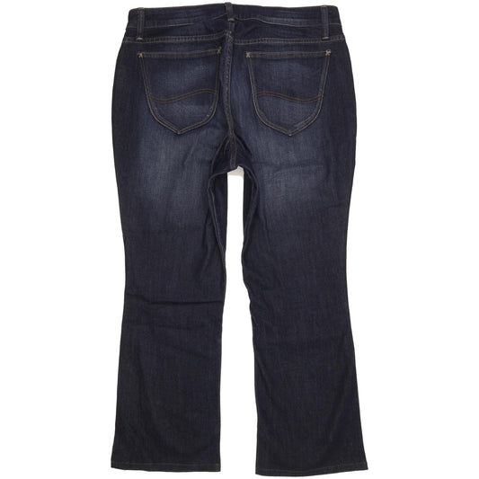 Lee Riders Blue Bootcut Slim Stretch Jeans High Waisted W34 L26