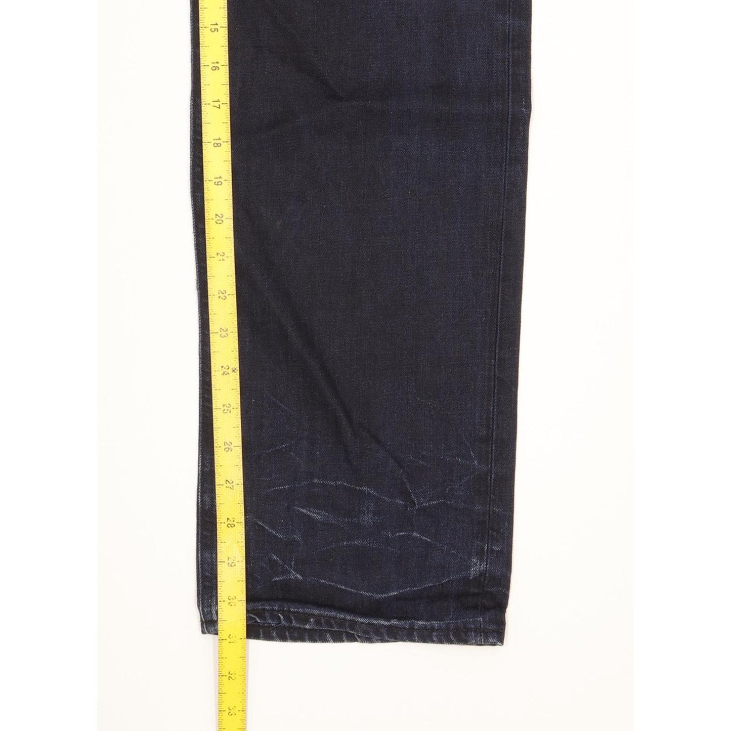 G-Star Attacc Men Navy Straight Slim Jeans W34 L31