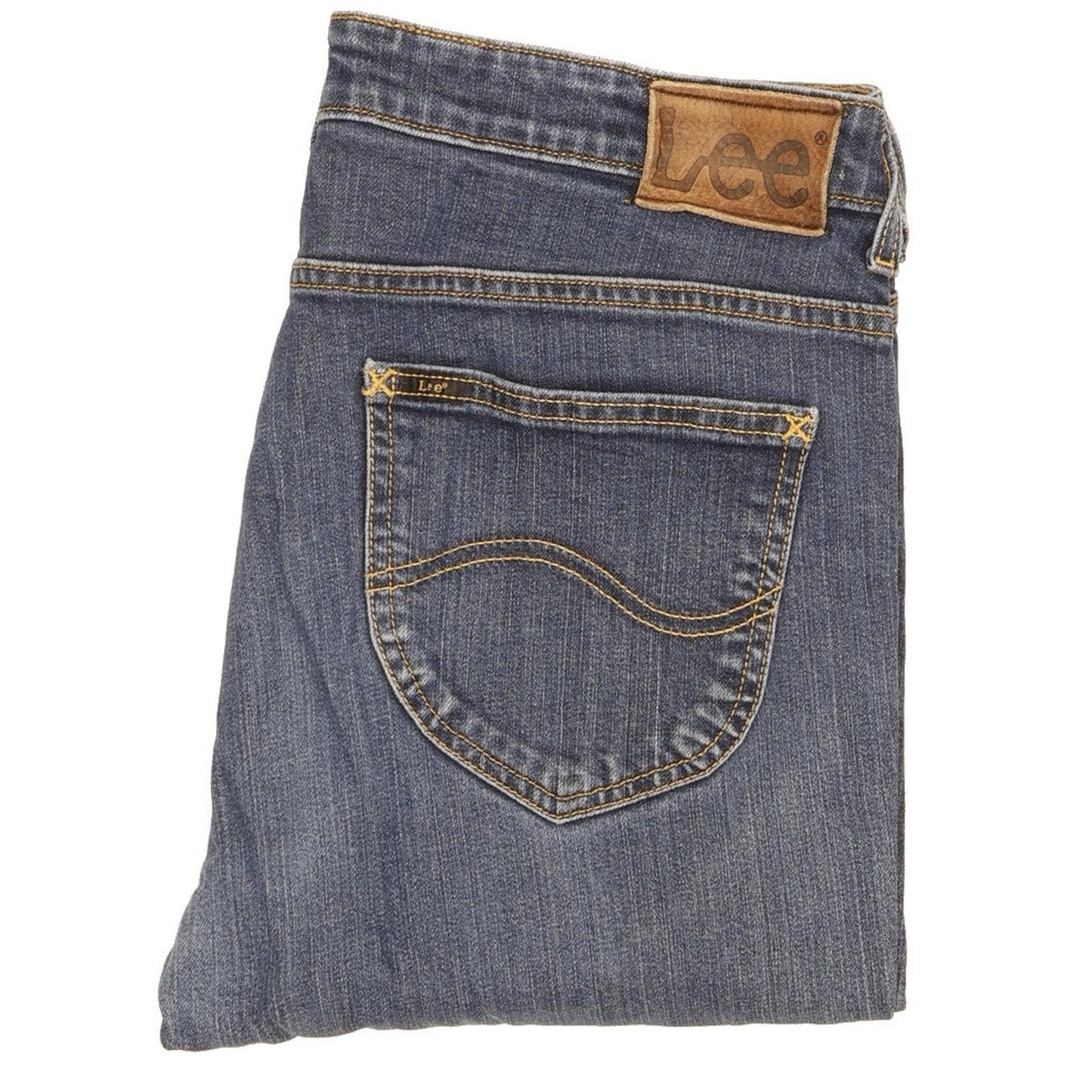Lee Men Blue Skinny Slim Jeans W34 L30