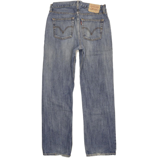 Levi's 751 Men Blue Straight Regular Jeans W33 L32