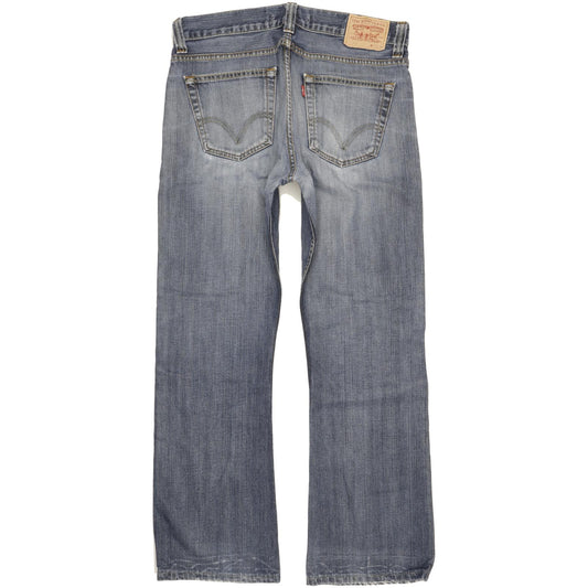 Levi's 512 Men Blue Bootcut Slim Jeans W36 L33